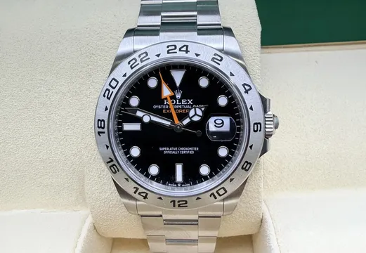 Rolex Explorer II Black Dial Watch Ref 226570