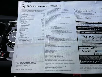 2024 Rolls-Royce Spectre - Image 20 of 20