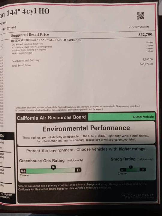 2024 Mercedes-Benz VS30 Sprinter - Image 17 of 18