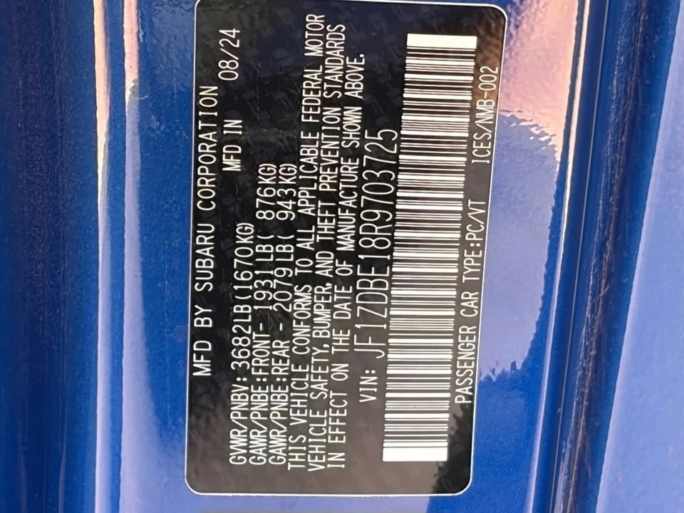 2024 Subaru BRZ 2nd Gen - Image 17 of 18