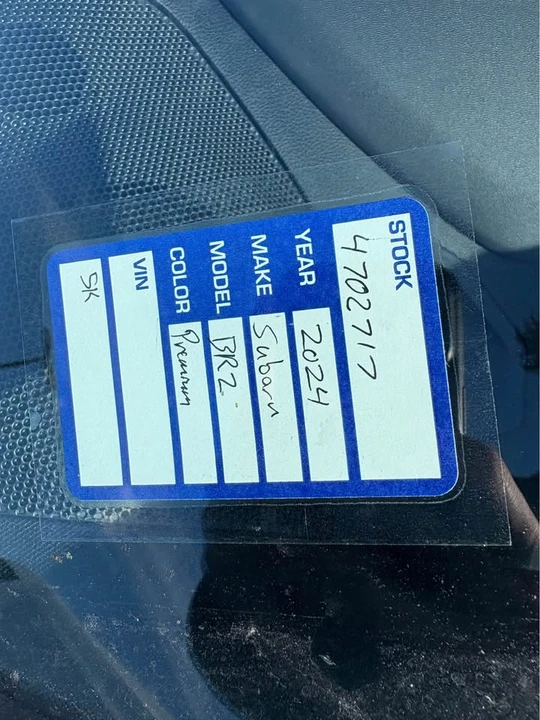 2024 Subaru BRZ 2nd Gen - Image 7 of 7