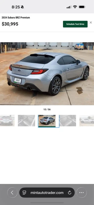 2024 Subaru BRZ 2nd Gen - Image 2 of 8