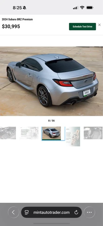 2024 Subaru BRZ 2nd Gen - Image 4 of 8