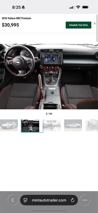 2024 Subaru BRZ 2nd Gen - Image 7 of 8