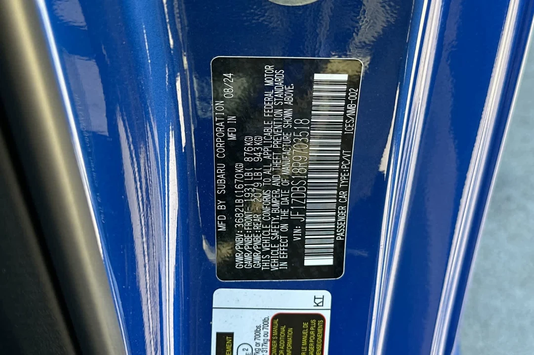 2024 Subaru BRZ 2nd Gen - Image 27 of 27