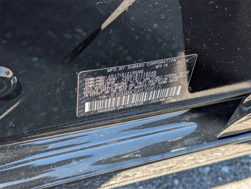 2024 Subaru Impreza 6th Gen - Image 10 of 12