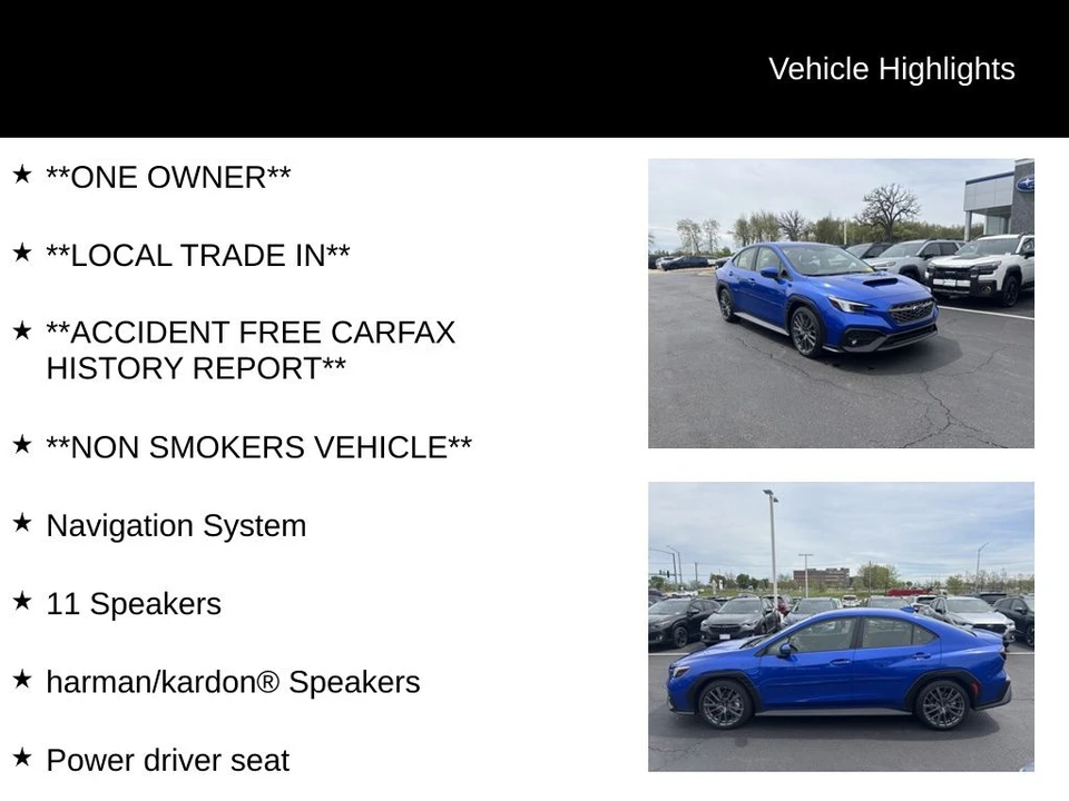 2024 Subaru Impreza WRX 5th Gen - Image 12 of 31