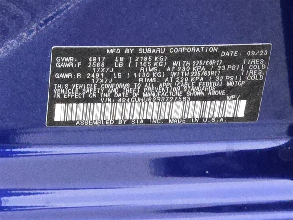 2024 Subaru Crosstrek 3rd Gen - Image 19 of 21