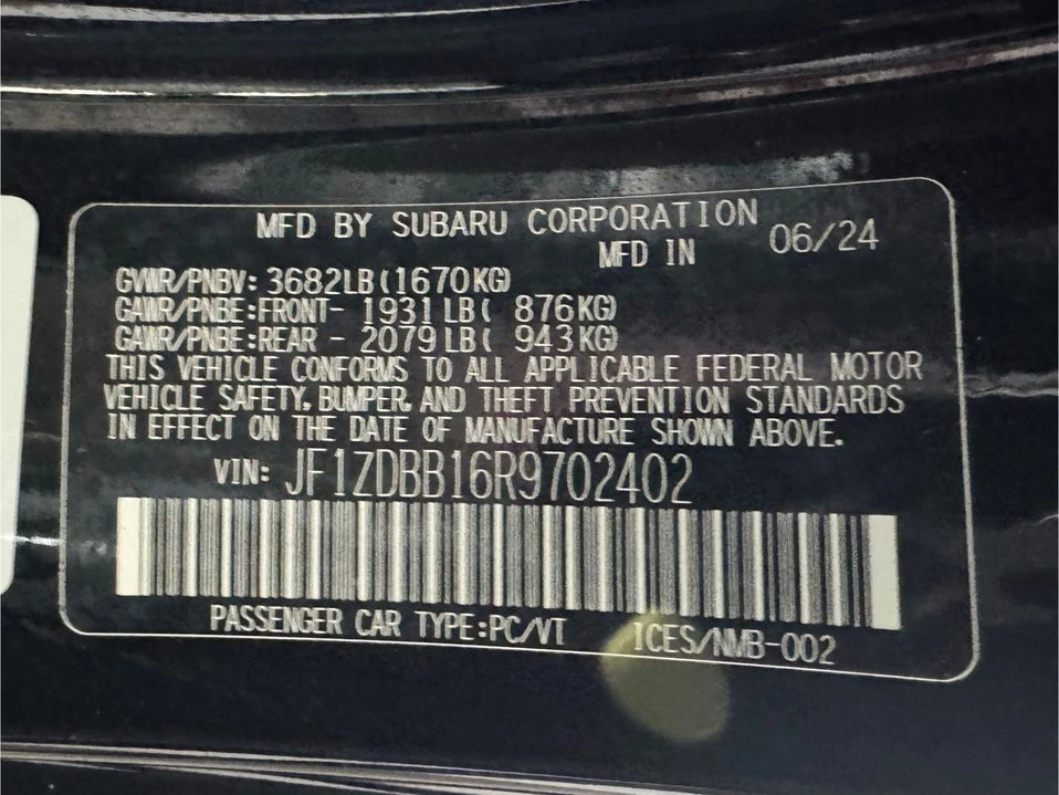 2024 Subaru BRZ 2nd Gen - Image 20 of 20