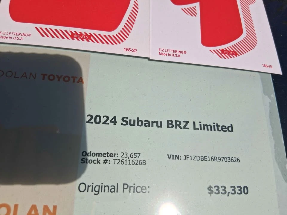 2024 Subaru BRZ 2nd Gen - Image 4 of 4