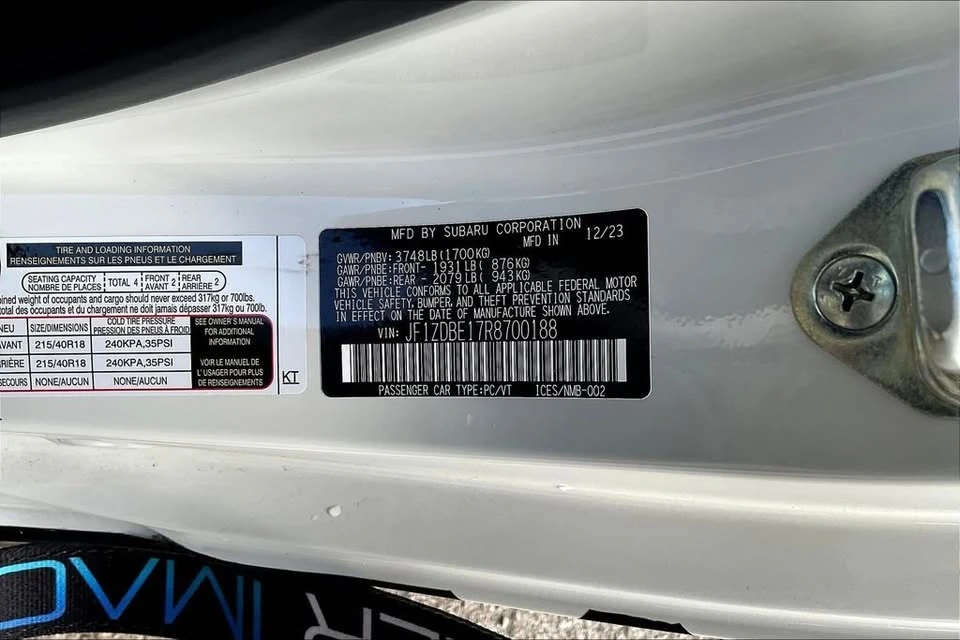 2024 Subaru BRZ 2nd Gen - Image 16 of 20