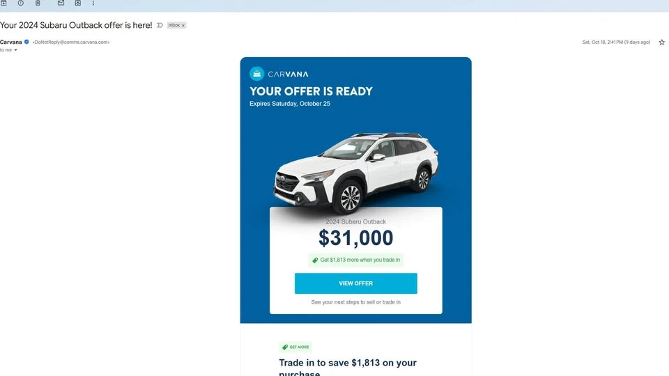 2024 Subaru Outback 6th Gen - Image 13 of 13