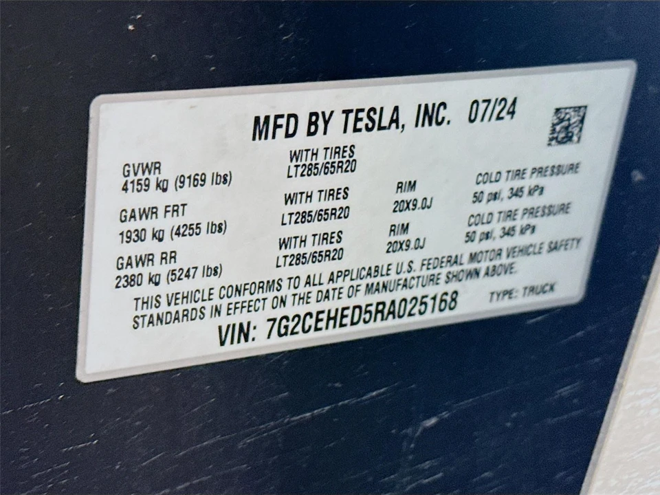 2024 Tesla Cybertruck - Image 12 of 15