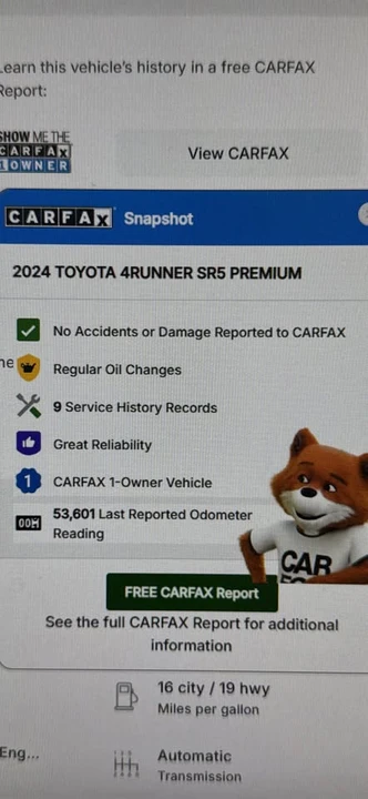 2024 Toyota 4Runner 5th Gen - Image 18 of 18