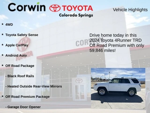 2024 Toyota 4Runner 5th Gen - Image 5 of 20