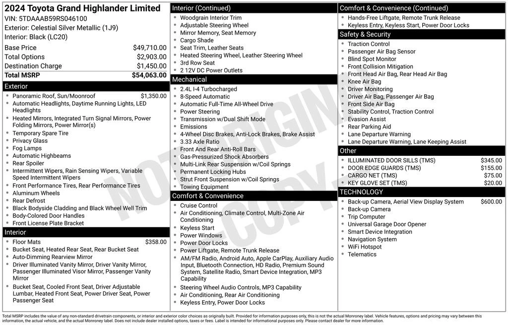 2024 Toyota Highlander - Image 4 of 31