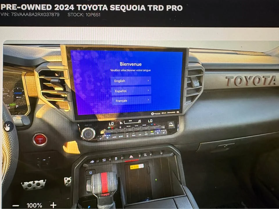 2024 Toyota Sequoia 3rd Gen - Image 4 of 12
