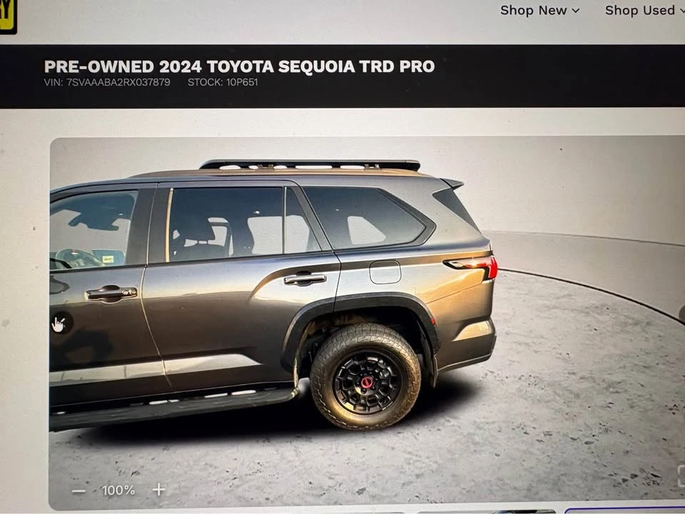 2024 Toyota Sequoia 3rd Gen - Image 11 of 12