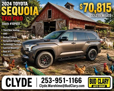 2024 Toyota Sequoia TRD Pro Sport Utility 4D