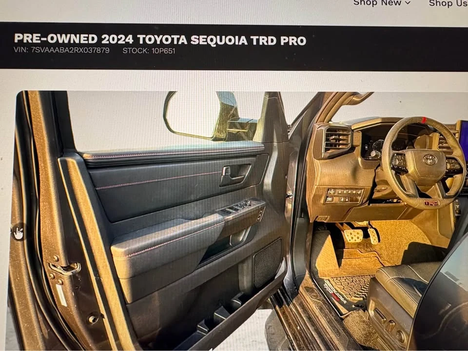2024 Toyota Sequoia 3rd Gen - Image 8 of 12