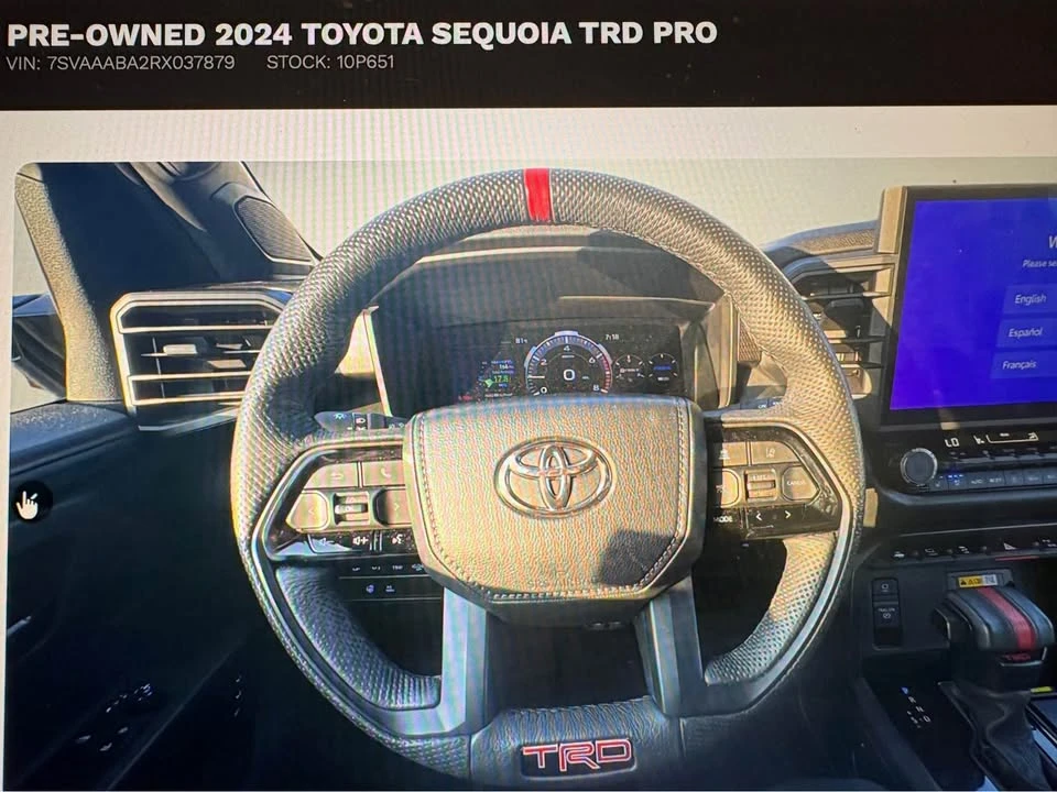 2024 Toyota Sequoia 3rd Gen - Image 5 of 12