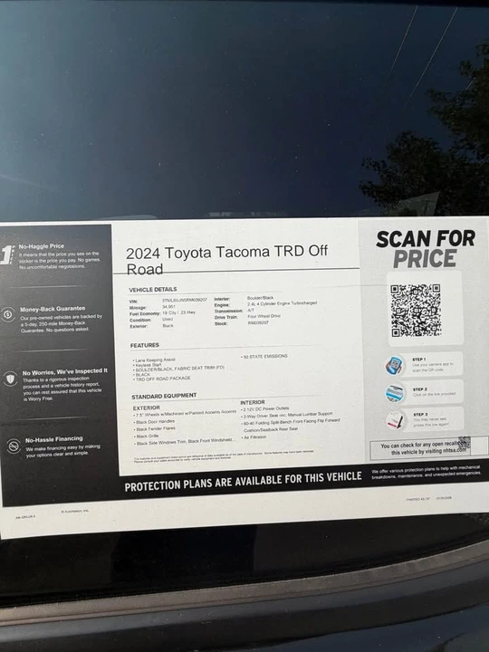 2024 Toyota Tacoma 4th Gen - Image 7 of 12