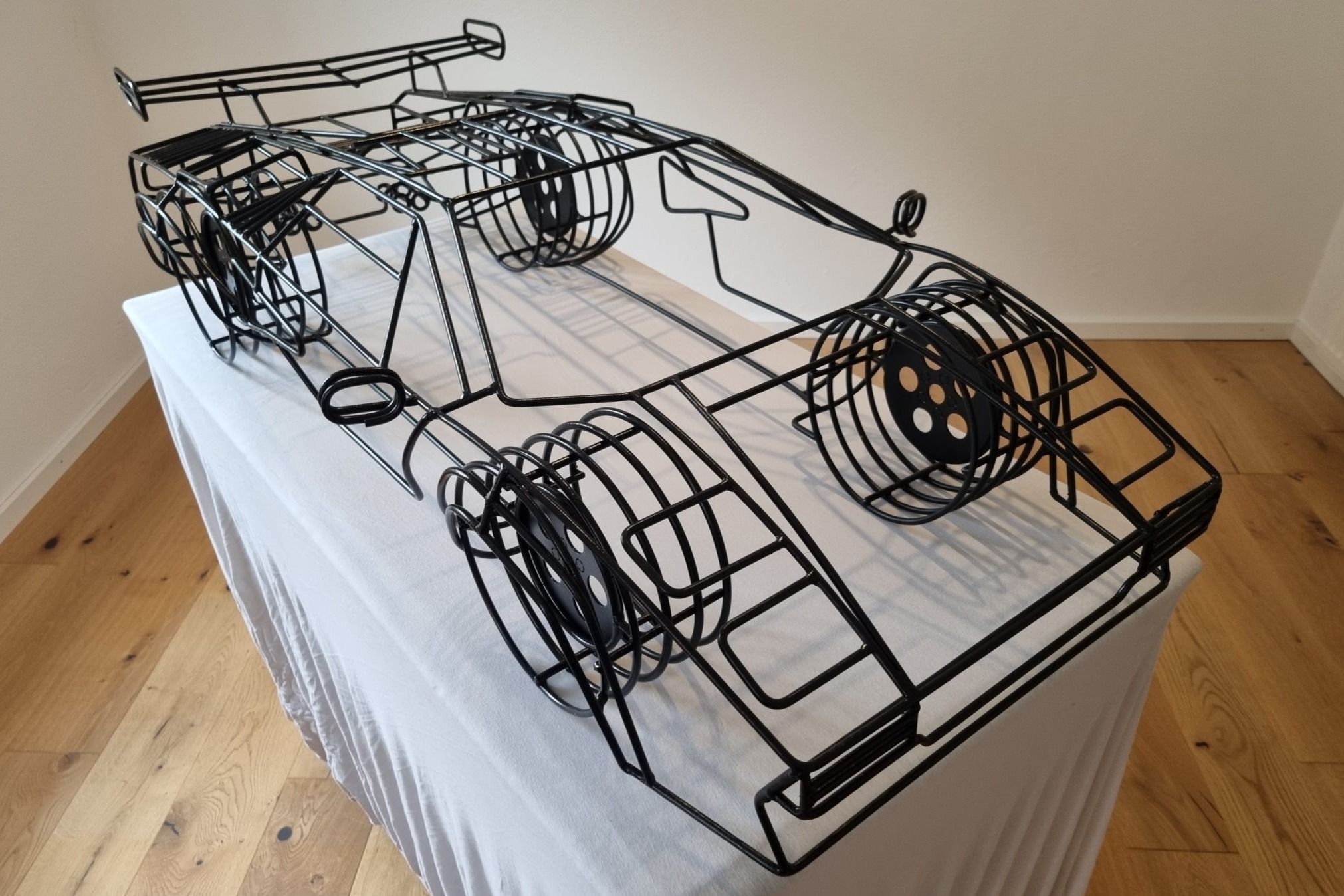 Lamborghini Countach Wire Sculpture