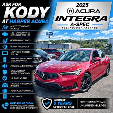 2025 Acura Integra A-Spec Technology Package
