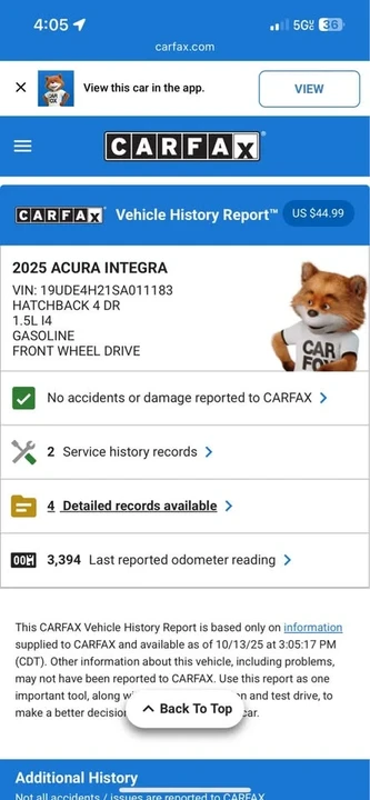 2025 Acura Integra 5th Gen - Image 10 of 10