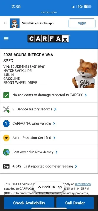 2025 Acura Integra 5th Gen - Image 9 of 9