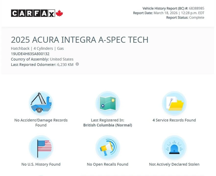 2025 Acura Integra 5th Gen - Image 19 of 19