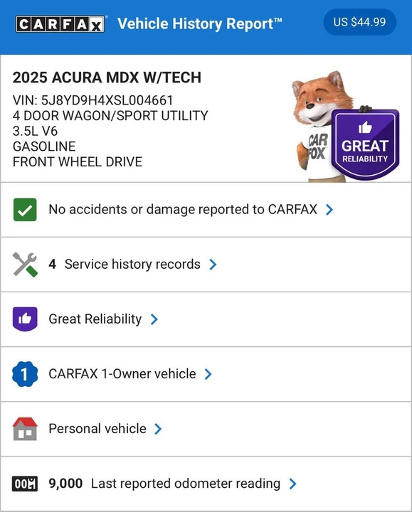 2025 Acura MDX 4th Gen - Image 12 of 12