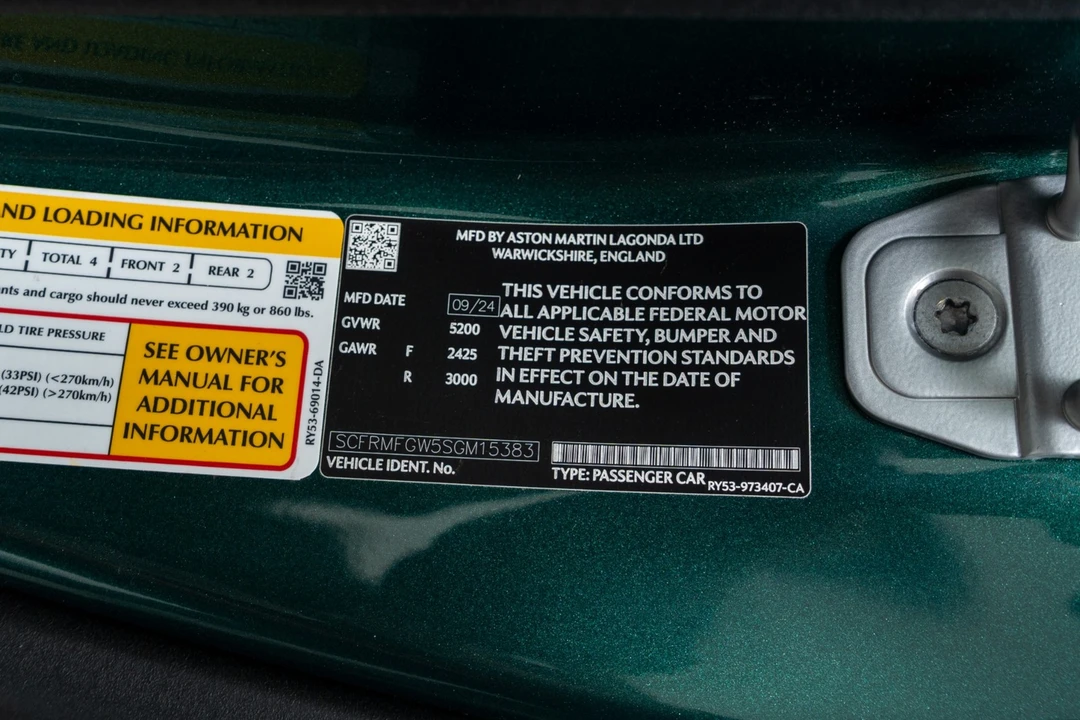 2025 Aston Martin DB12 - Image 20 of 21