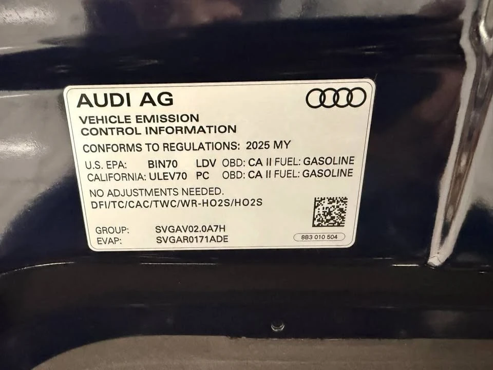 2025 Audi B10 A5 - Image 20 of 20