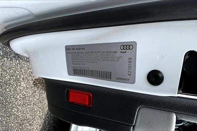 2025 Audi B10 A5 - Image 20 of 20