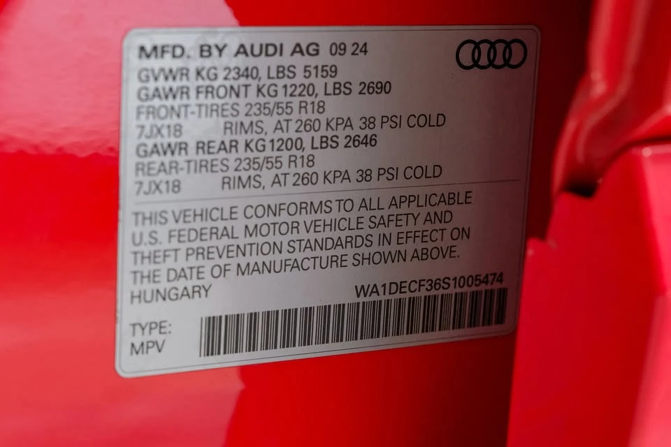 2025 Audi F3 Q3 - Image 5 of 20