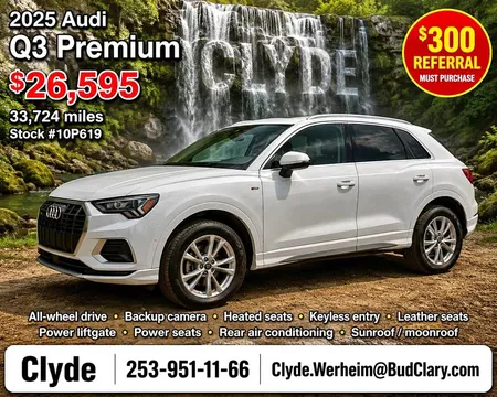 2025 Audi Q3 Premium Sport Utility 4D