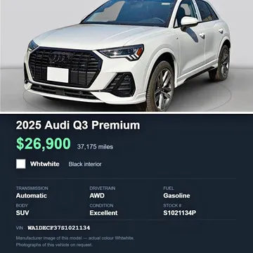 2025 Audi Q3 Premium