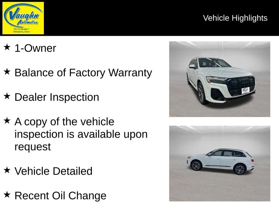2025 Audi 4M Q7 - Image 2 of 12