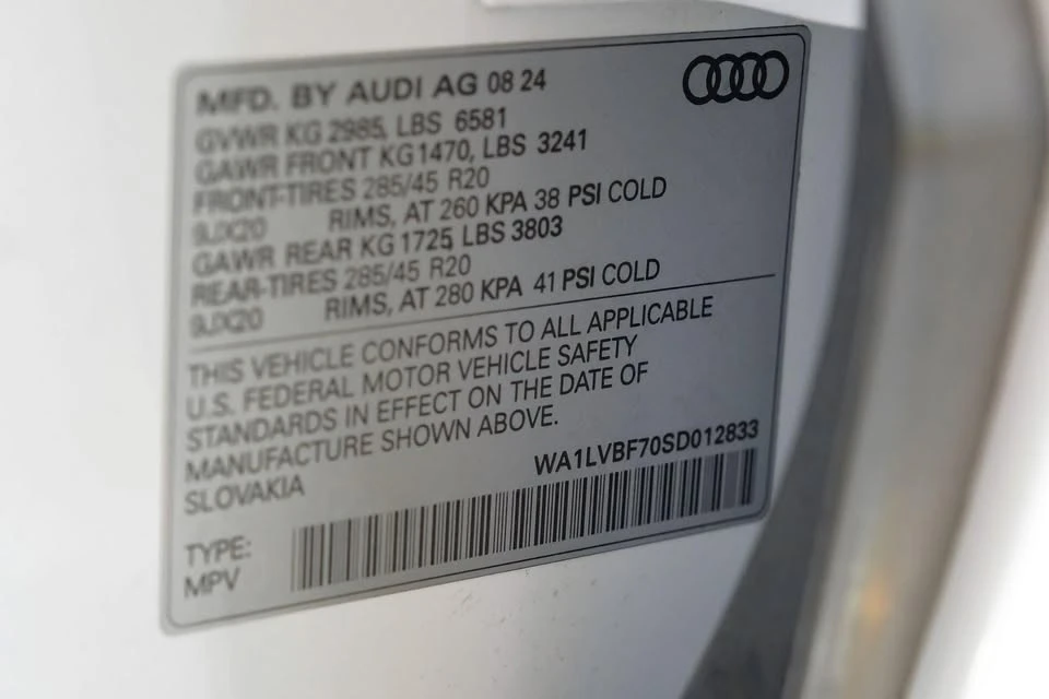 2025 Audi 4M Q7 - Image 17 of 20