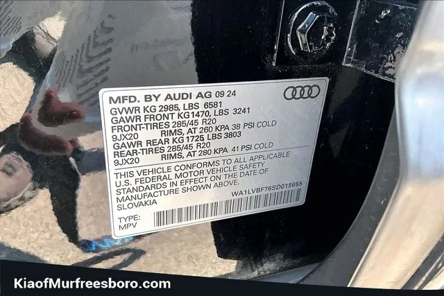 2025 Audi 4M Q7 - Image 19 of 20