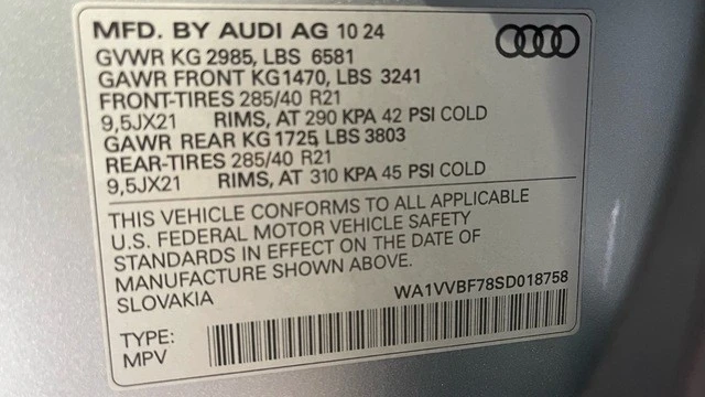 2025 Audi 4M Q7 - Image 21 of 31