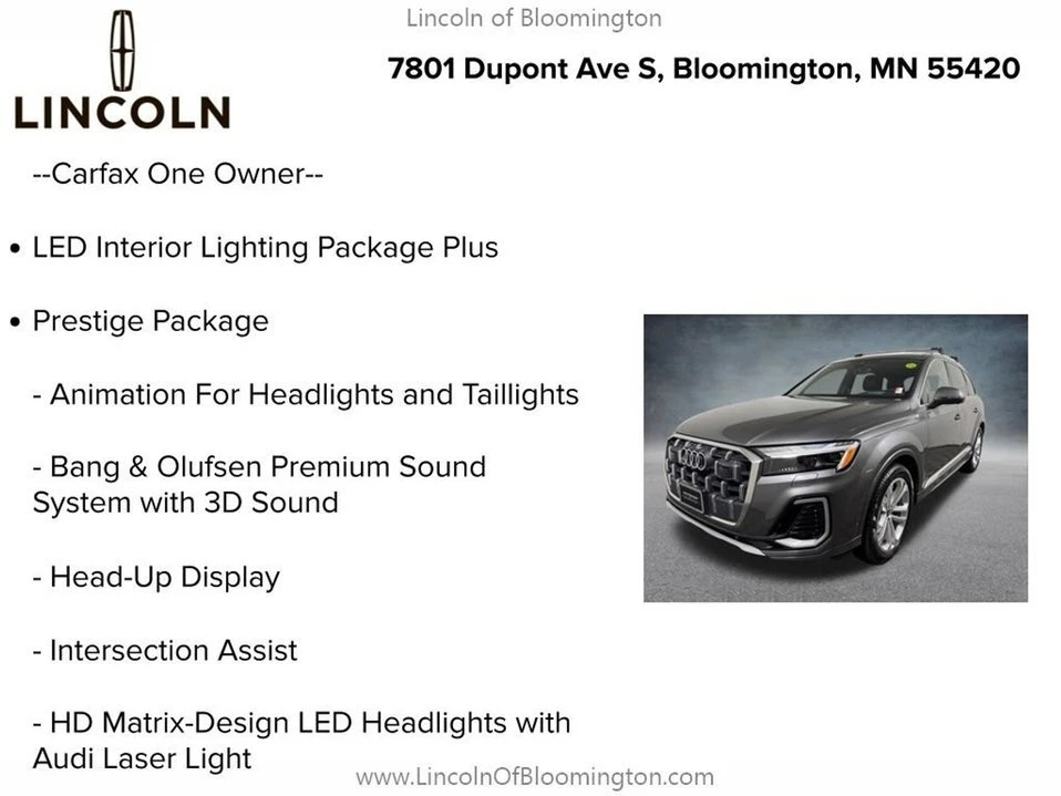 2025 Audi 4M Q7 - Image 5 of 10