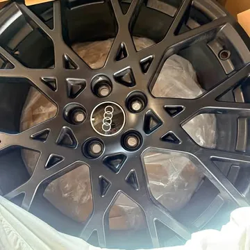 Audi RS3 OEM Wheels - Set of 4 - Powder Coated Satin Black