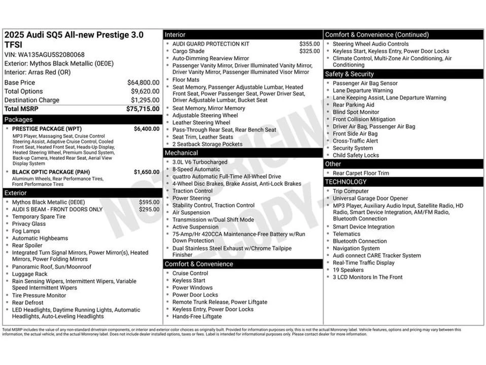 2025 Audi FY SQ5 - Image 2 of 10