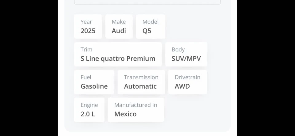2025 Audi FY Q5 - Image 15 of 20