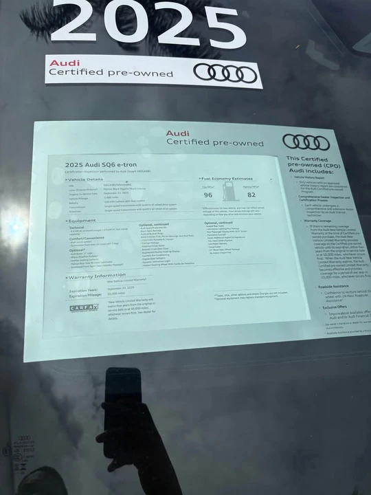 2025 Audi Q6 e-tron - Image 14 of 14