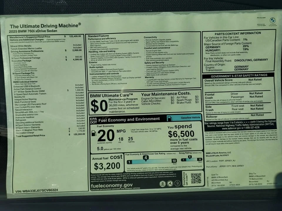 2025 BMW G70 7 Series - Image 18 of 18