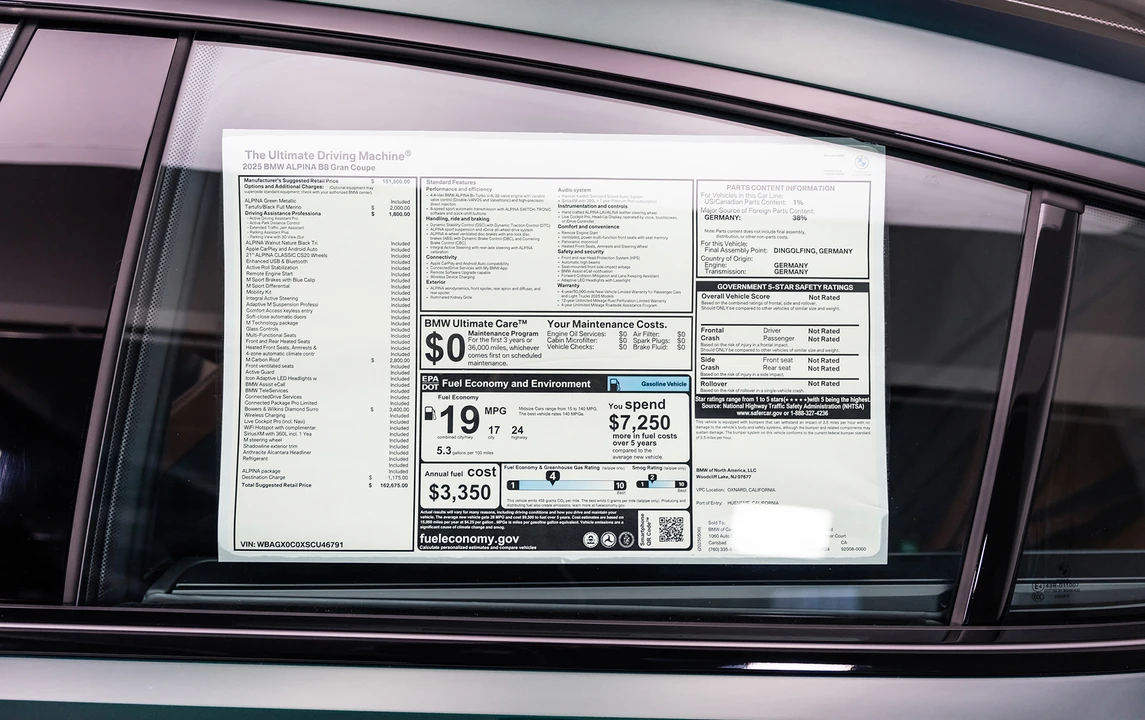 2025 BMW Alpina B8 - Image 22 of 24