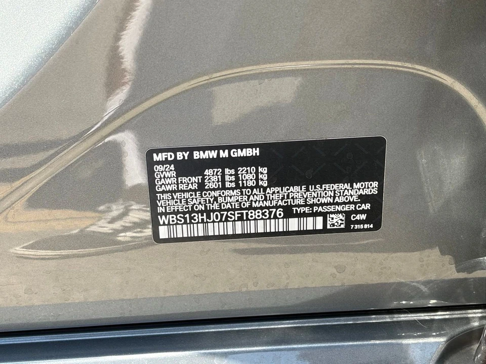 2025 BMW G80 M3 Sedan - Image 14 of 14